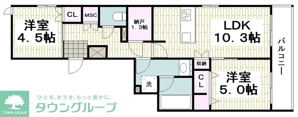 SOUTHERN-St_Route33の物件間取画像